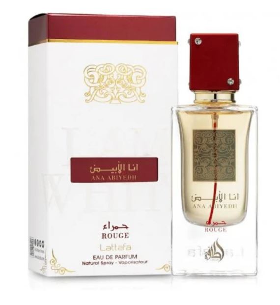 Ana Abiyedh Rouge - Lattafa - EDP 60ml.