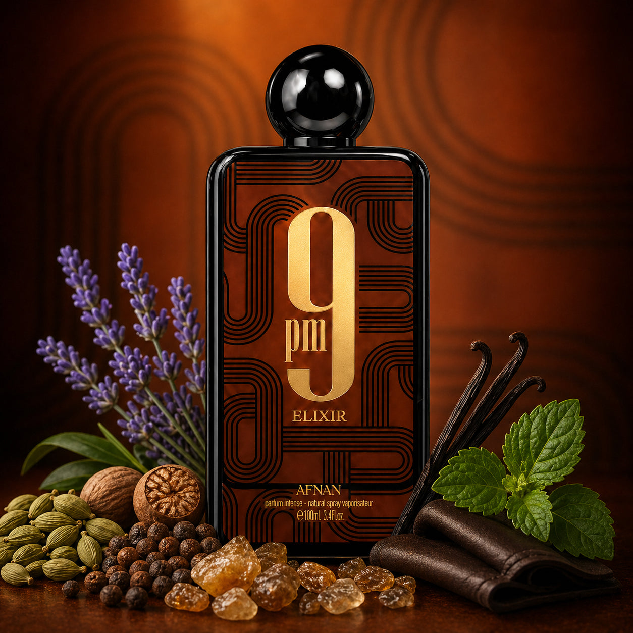9 PM Elixir - Afnan  - Parfum Intense 100ml.