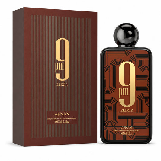 9 PM Elixir - Afnan  - Parfum Intense 100ml.