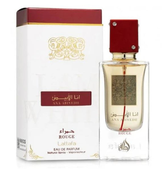 Ana Abiyedh Rouge - Lattafa - EDP 60ml.