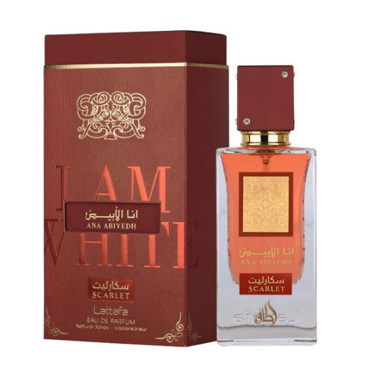 Ana Abiyedh Scarlet  - Lattafa - EDP 60ml.