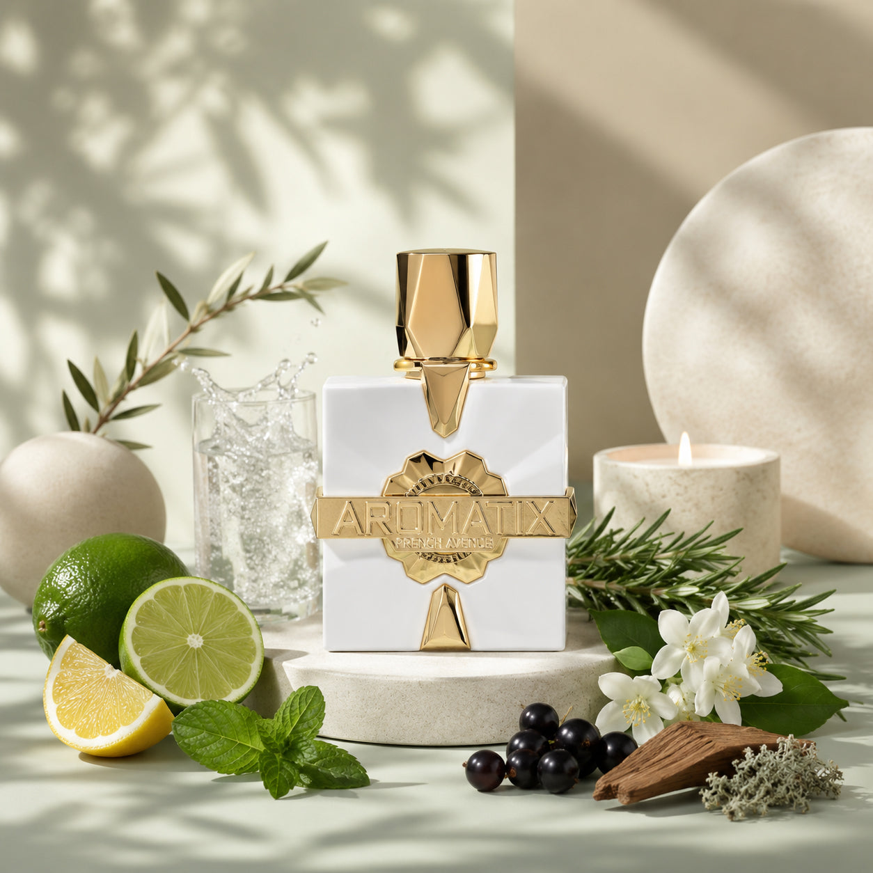 Aromatix Platine Blanc - French Avenue - Extrait de Parfum - 100ml.
