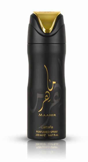 Desodorante Maahir - Black - Lattafa - 200ml