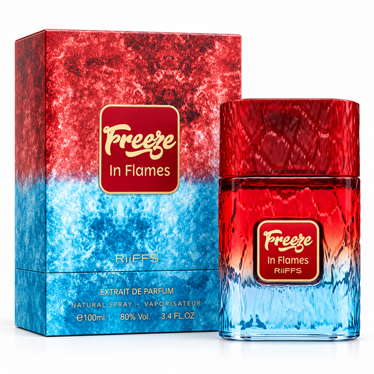 Freeze In Flames - Riiffs - Extrait de Parfum 100ml.