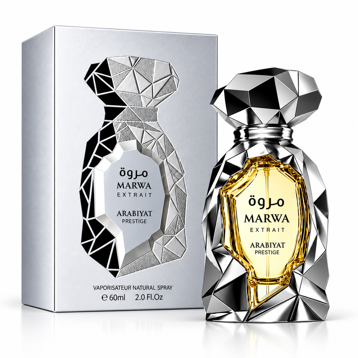 Marwa Extrait de Parfum - Arabiyau Prestige - 60ml.