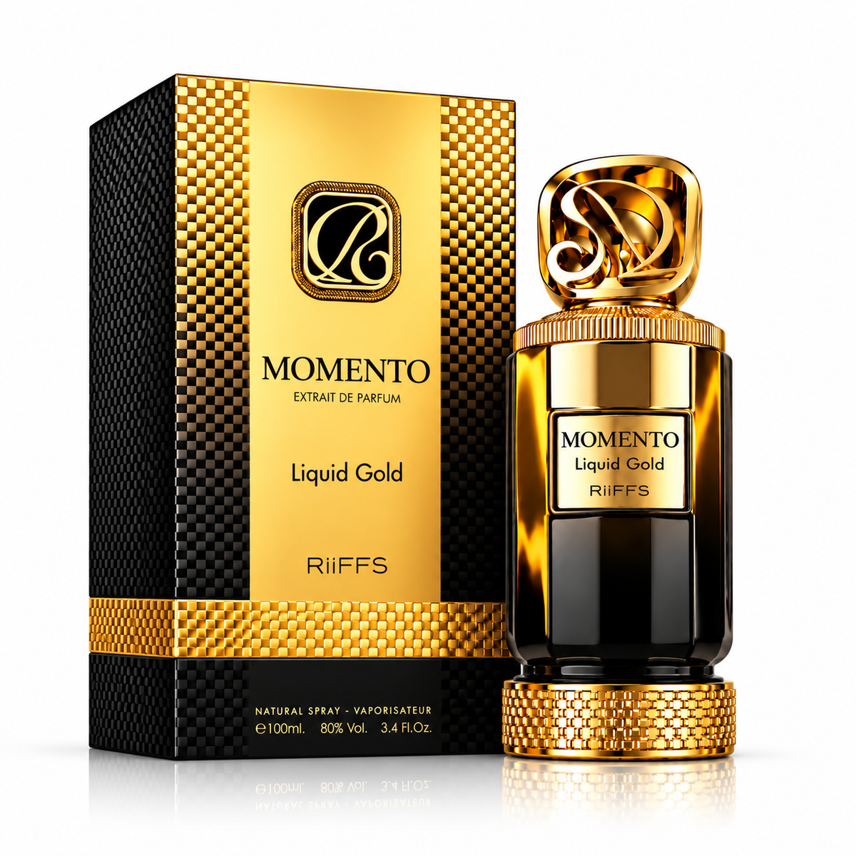 Momento Liquid Gold -  Riiffs - Extrait de Parfum 100ml