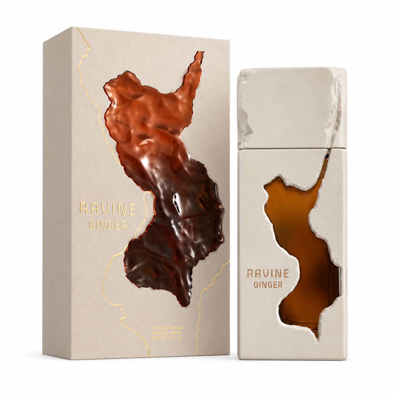 Ravine Ginger - French Avenue - Extrait de Parfum 100ml.