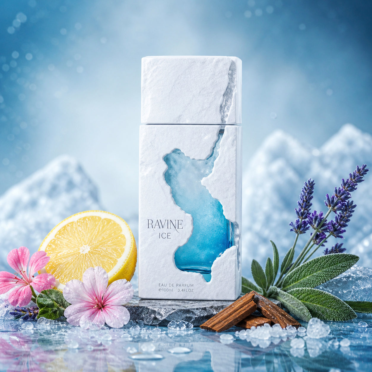 Ravine Ice - French Avenue - Extrait de Parfum - 100ml.