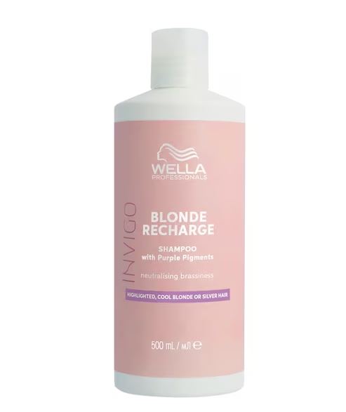 Champú Professionals Invigo Blonde Recharge - Wella - 500ml.