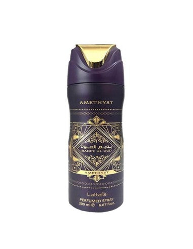 Desodorante Badee al Oud - Amethyst - Lattafa - 200ml